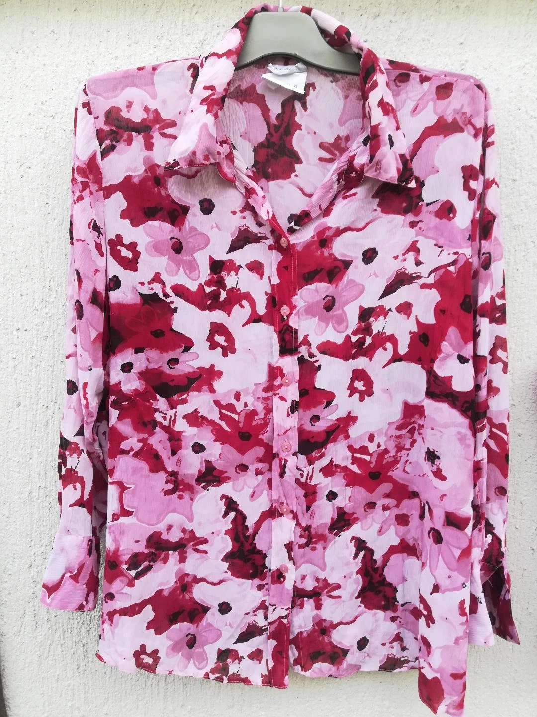 Bloemenoverhemd + Roze tanktop set maat T.L-T.46/48 – photo 18